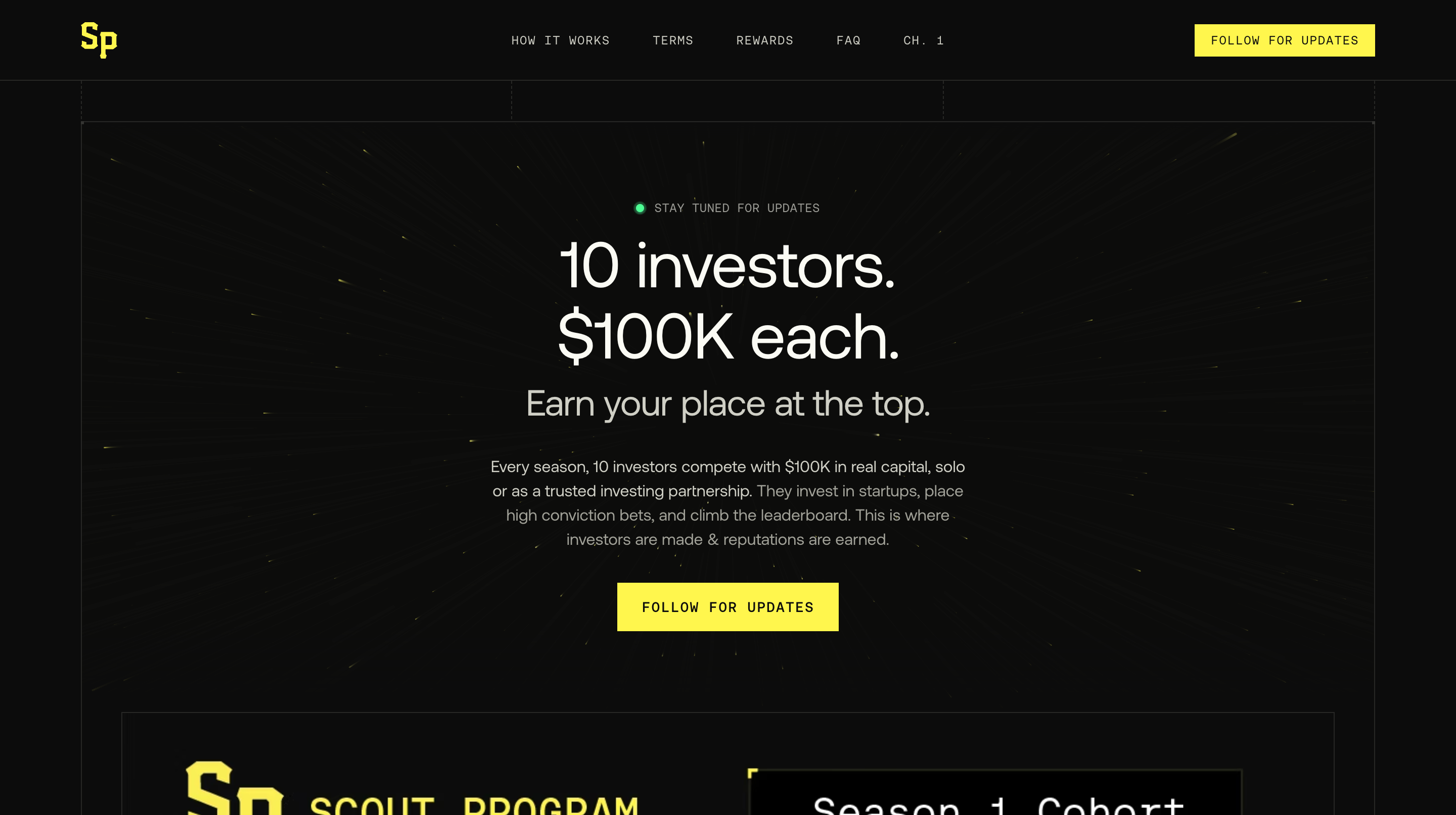 Scout Program website
